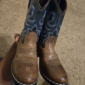 Cody James Brown and Blue Boots